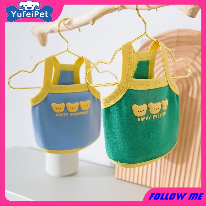 Áo Hai Dây Mỏng Thoáng Khí Thời Trang Xuân Hè Cho Thú Cưng