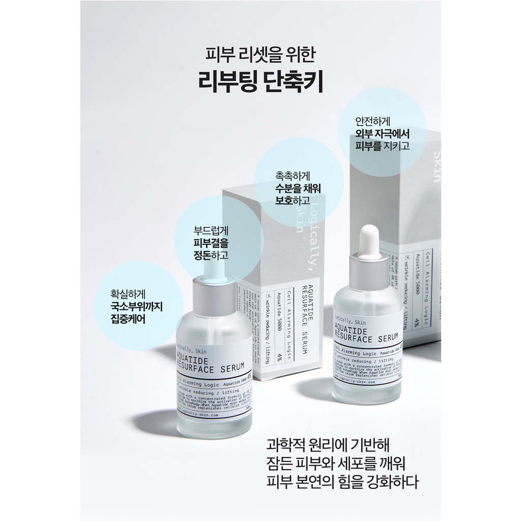 Serum dưỡng ẩm phục hồi da Logically, Skin