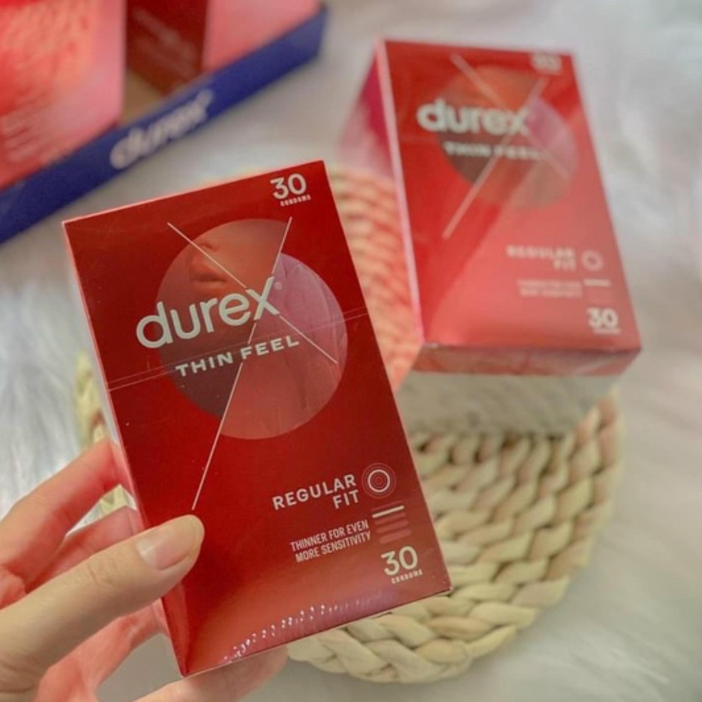 Bao Cao Su Durex Minhchaustore Durex Bao Cao Su Chính Hãng Úc Hộp 30 Chiếc Siêu Mỏng Kéo Dài Thời Gian