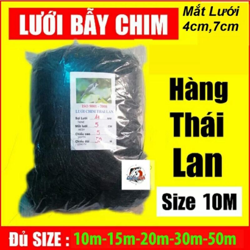 LƯỚI BẪY CHIM TÀNG HÌNH THÁI LAN