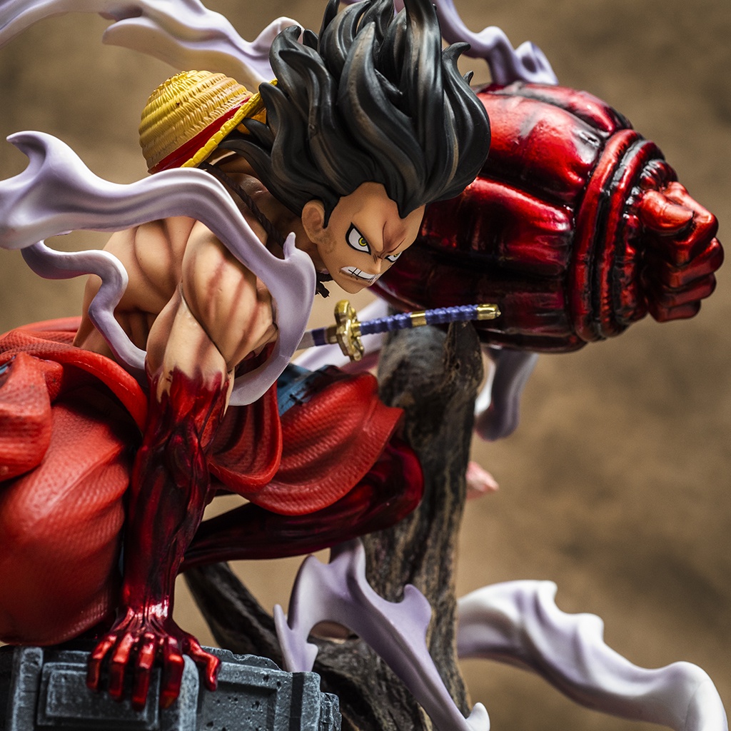 Mô hình One Piece Luffy Gear 4 Snake Man cao 40cm nặng 3,6kg mô hình One Piece Figure Luffy băng Mũ Rơm