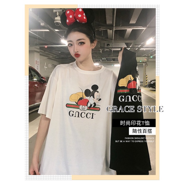 Korean version T-shirts Korean style Tops Popular Tee Women's clothing Women top Recommendation