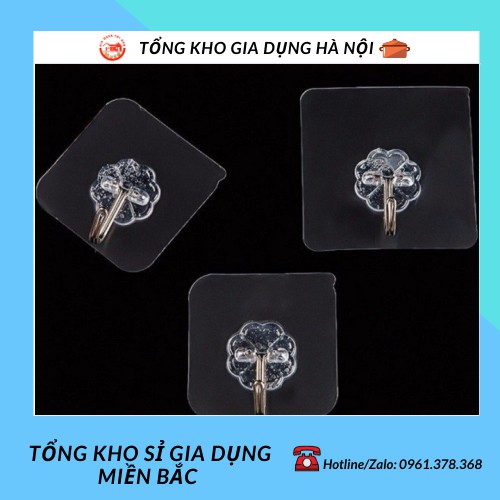 MÓC DÁN TƯỜNG SIÊU DÍNH TRONG SUỐT 88037