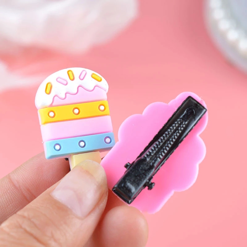 Set 10 kẹp tóc hình ngựa một sừng đáng yêu cho bé gái