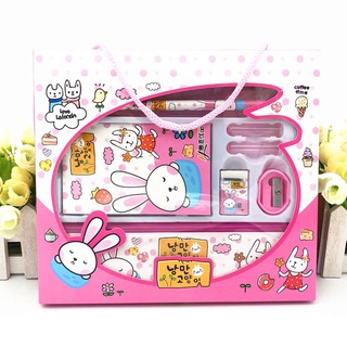 Bộ dụng cụ học tập cho bé_ bộ đồ dùng học tập phần quà cho bé ( set 6 món)