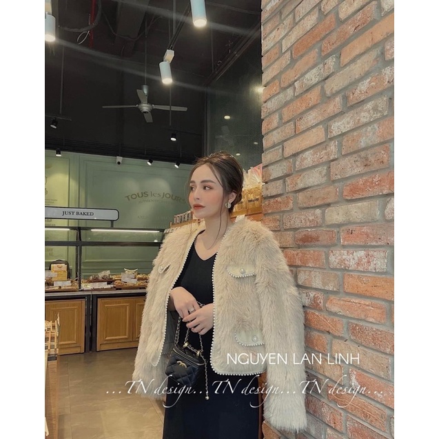 Áo Lông Ngọc 4 Túi Sang Xịn Mịn