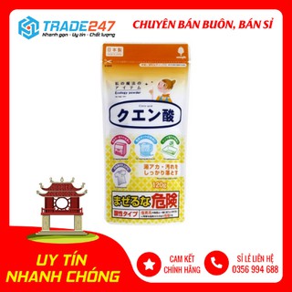 BỘT TẨY RỬA VẾT BẨN ACID CITRIC 120G NHẬT BẢN