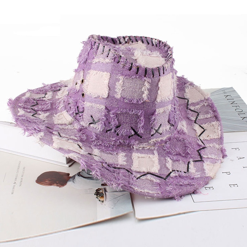 Mũ Cao Bồi Cao Bồi Chống Nắng Thoáng Khí Phong Cách Cao Bồi Phương Tây Cổ Điển