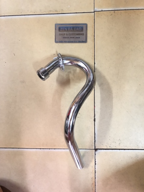 Cổ pô nằm inox 201/ cổ vắt sắt xi