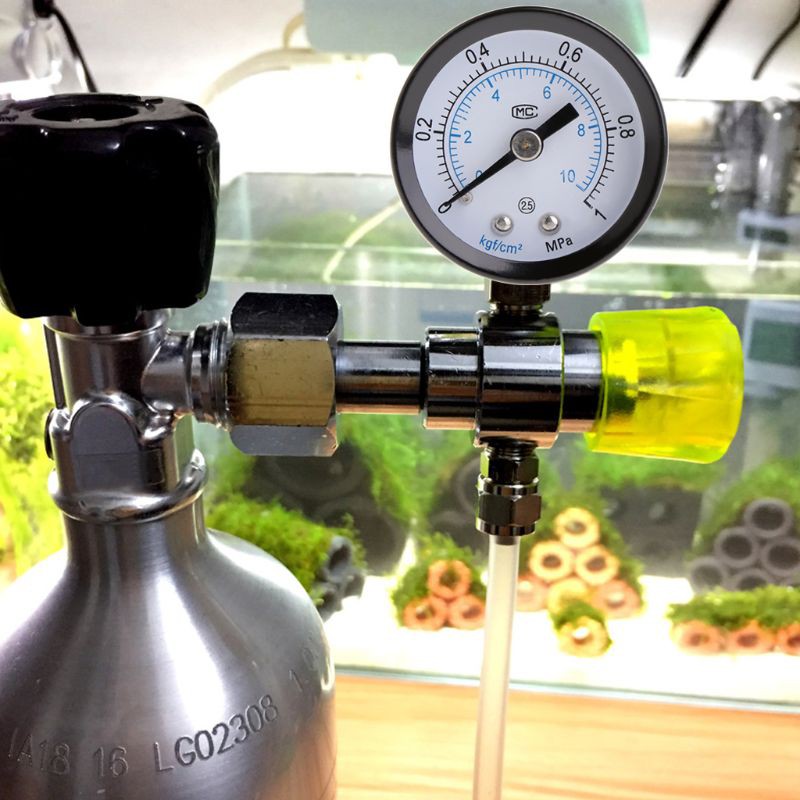 Yal❤ Đồng Hồ Đo Áp Suất Khí CO2 PT1/8
