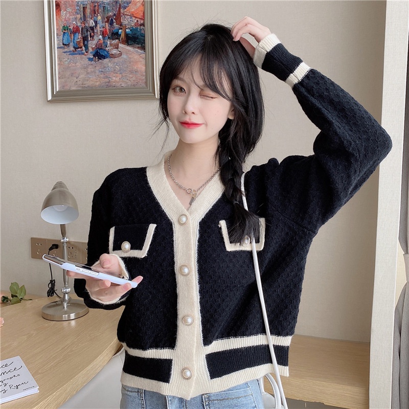  Áo Cardigan len phối Viền Hàng Quảng Châu Thời Trang Nữ - GUEM Clothes | BigBuy360 - bigbuy360.vn