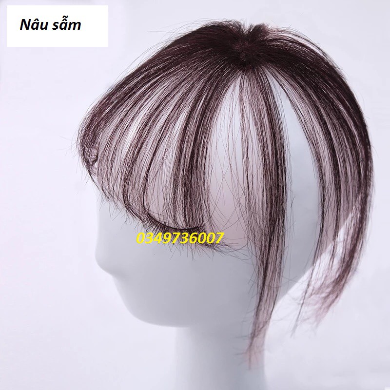 Tóc giả mái thưa Hàn Quốc che hói 360 độ mềm mượt tự nhiên - Cô nàng sư tử