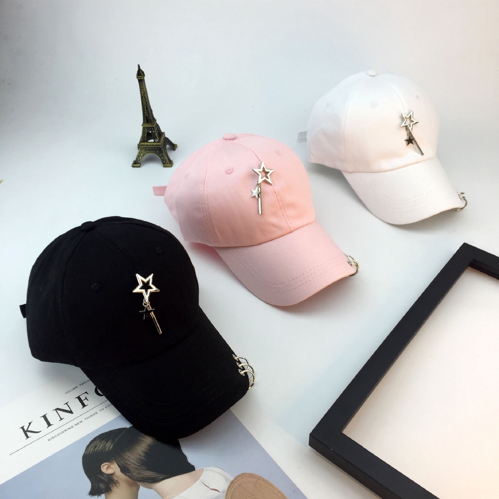 Mũ Lưỡi Trai LINJW Thời Trang Hàn Quốc Cá Tính