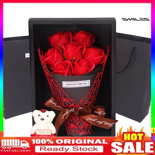 1 Bó Hoa Hồng Sáp Nhân Tạo Làm Quà Tặng Cho Ngày Của Mẹ