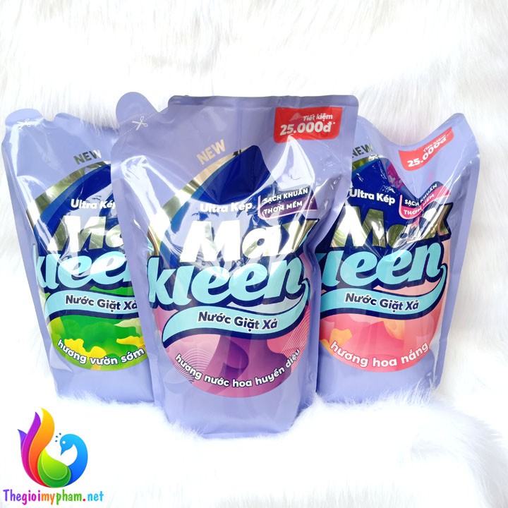 Nước Giặt Xả Hương Nước Hoa Max Kleen 2.4kg