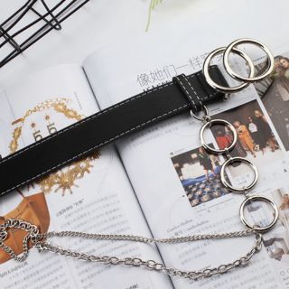 Betl chain thắt lưng dây xích unisex basic