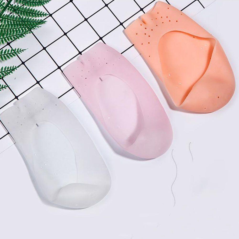 1 Cặp Vớ Silicone Dưỡng Ẩm Chống Nứt Nẻ Gót Chân