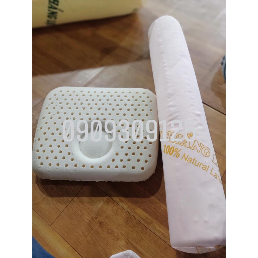 (ảnh thật) gối cao su thiên nhiên 100% Thắng lợi cho trẻ sơ sinh và dưới 2 tuổi
