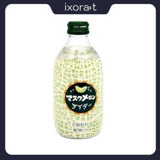 Nước soda vị dưa lưới Tomomasu[  Made in Japan ] chứa men tiêu hóa an toàn sức khỏe