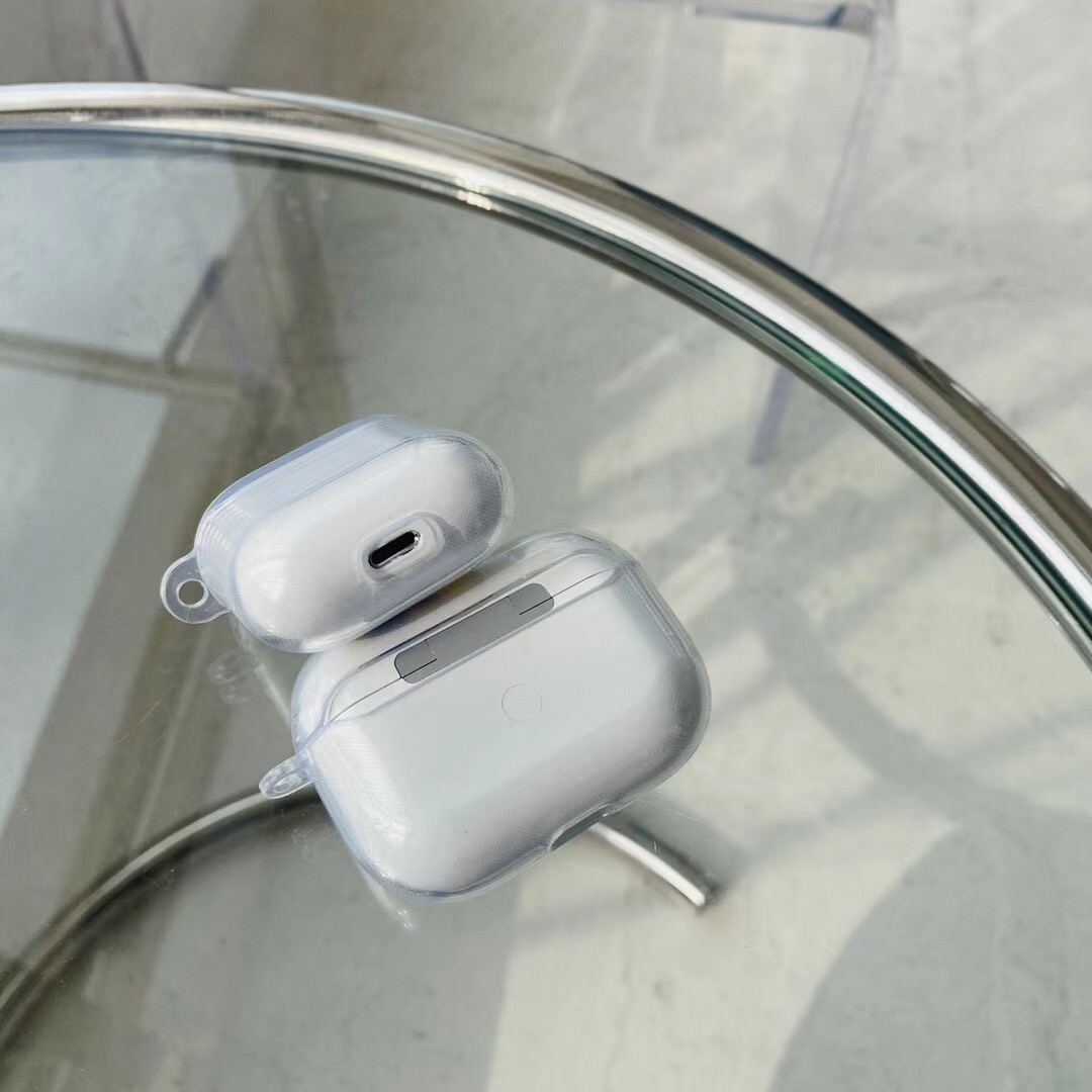 MIKE Vỏ Đựng Bảo Vệ Hộp Sạc Tai Nghe Airpods 1 / 2 Trong Suốt Ngộ Nghĩnh