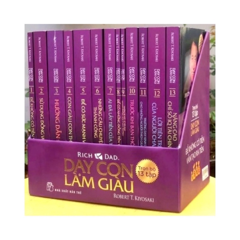 Sách - Combo Dạy Con Làm Giàu 13 Tập (Tái Bản)