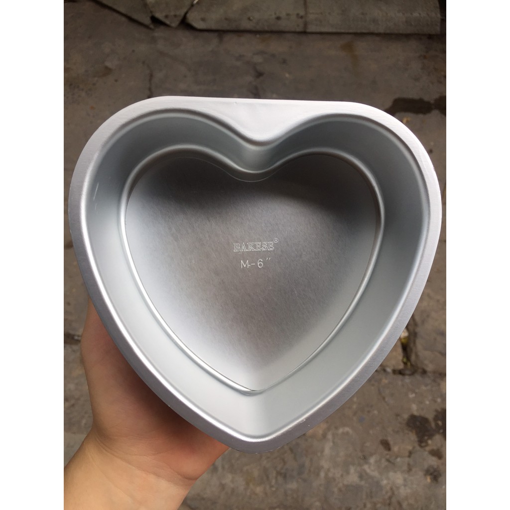 Khuôn nhôm tim Bakese 6 inch - 8 Inch