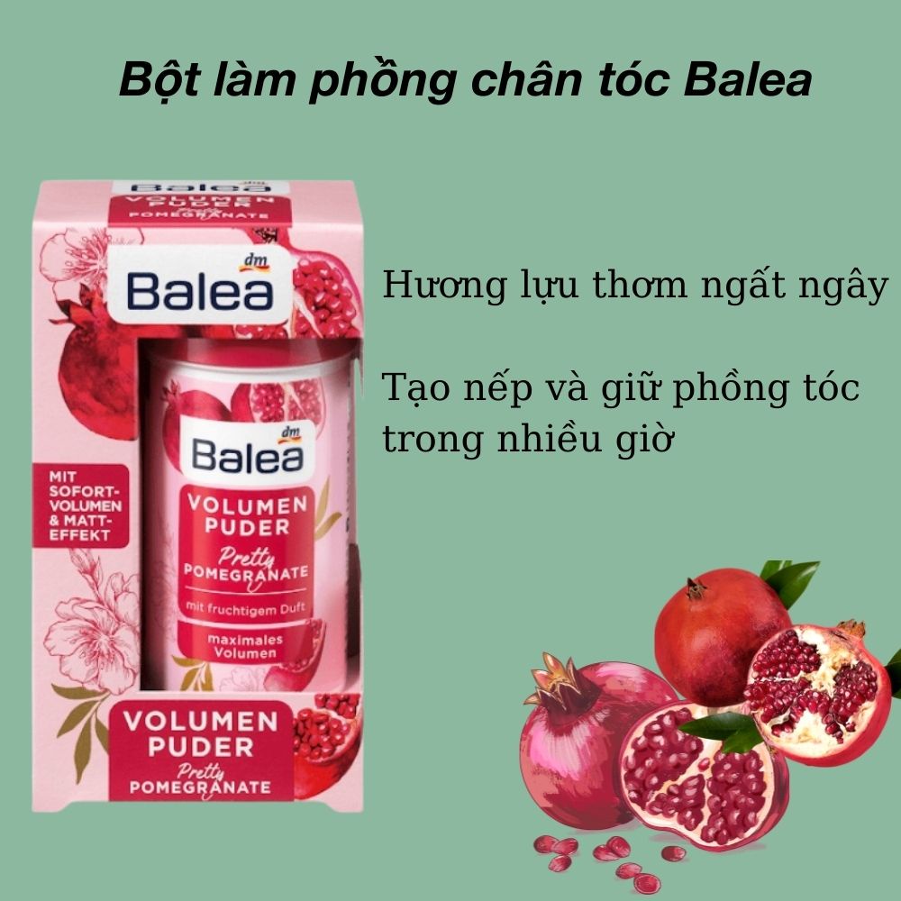 Bột làm phồng chân tóc Balea hàng Đức - Shop Dalavii