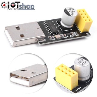 USB Adapter to ESP8266-01 WIFI