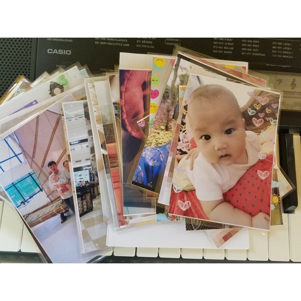 In Ảnh Cỡ 13cm x 18cm 😍 Theo Yêu Cầu Phong Cách Hàn Quốc Chất Lượng Cao 🐱‍🐉 Ép Lụa, Phủ UV, Plastic chống nước | BigBuy360 - bigbuy360.vn