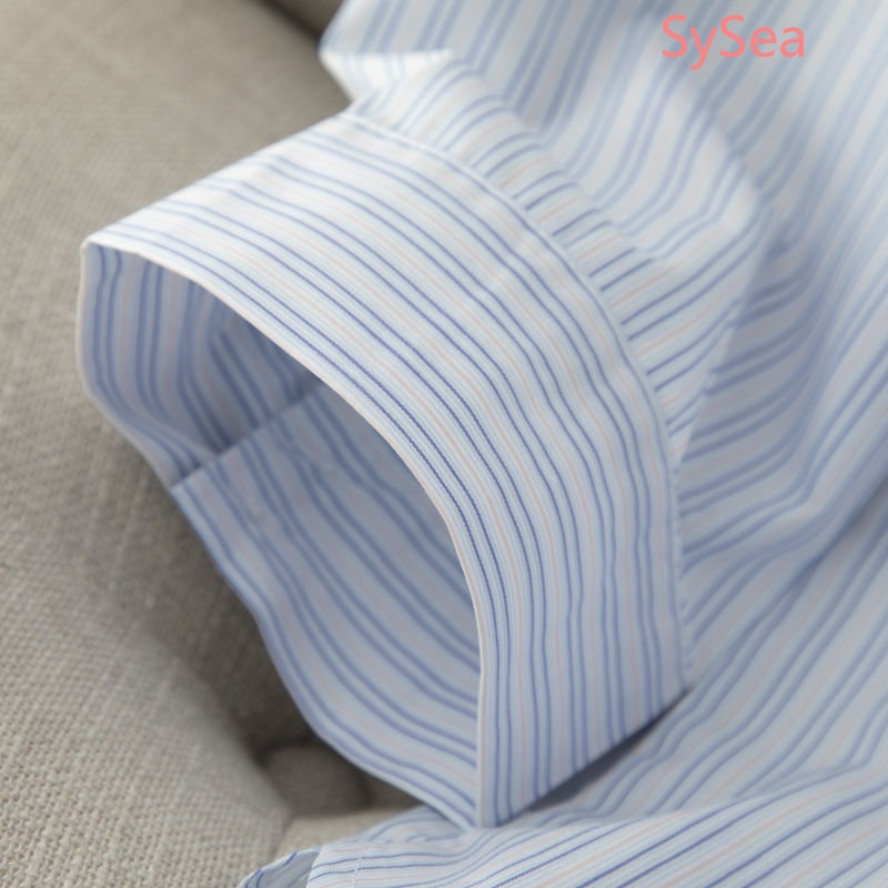 Áo Sơ Mi Kẻ Sọc Phong Cách Hàn Quốc Cho Nữ