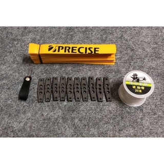 1 mét dây ná cao su chính hãng, thun ná precise v3 0.55-0.7-0.75-0.8mm cắt sẵn