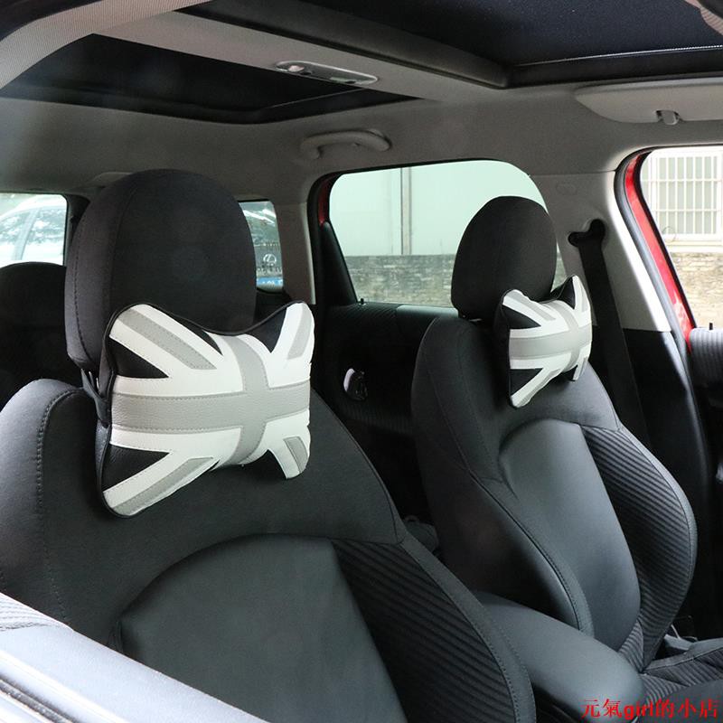 Gối Kê Cổ Gắn Ghế Ngồi Xe Hơi Bmw Mini Chất Liệu Cotton