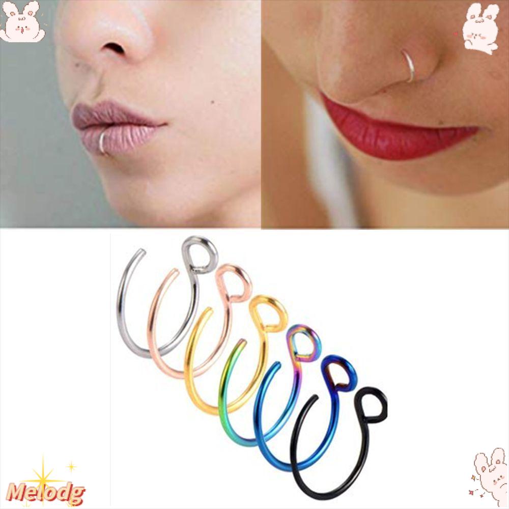 1 Khuyên Mũi Thép Không Gỉ Thời Trang