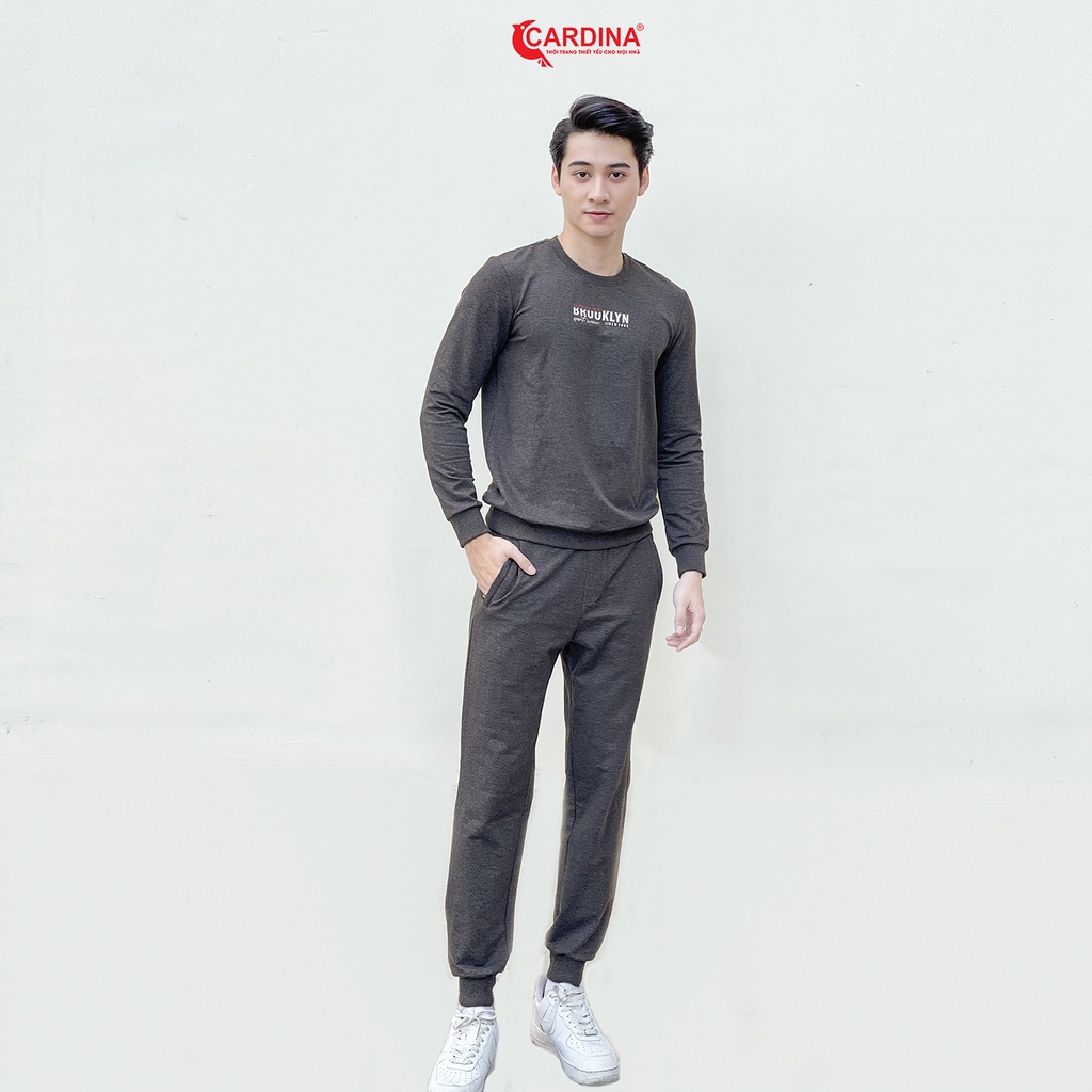 Bộ nỉ nam 𝐂𝐀𝐑𝐃𝐈𝐍𝐀 4 màu cao cấp kiểu dáng khỏe khoắn năng động 1NiM01