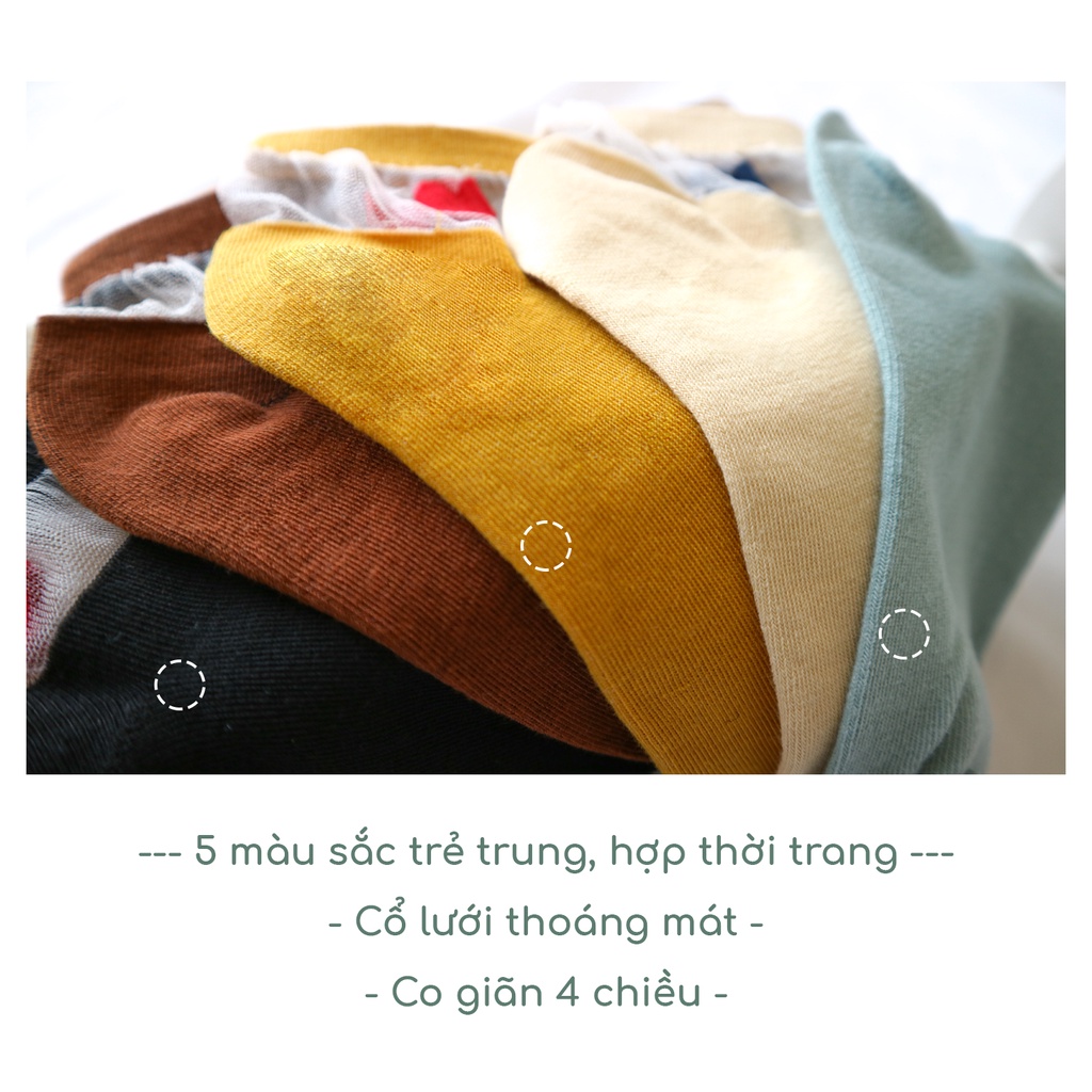 Tất vớ nữ cổ ngắn họa tiết lưới và trái tim xinh xắn, phong cách Vintage Hàn Quốc trẻ trung - Cherry Shop