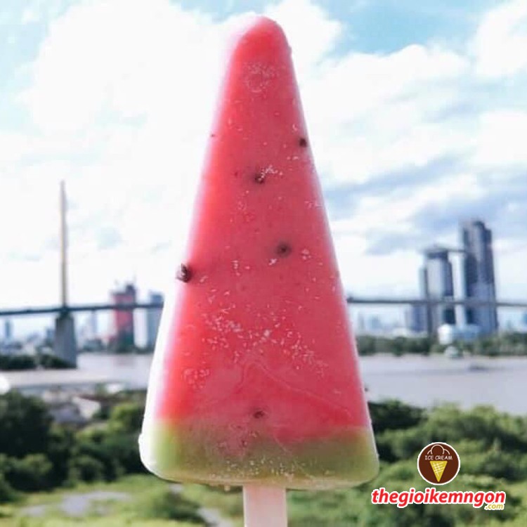 Kem dưa hấu Watermelon Ice Bar Lotte Hàn Quốc 85ml | WebRaoVat - webraovat.net.vn