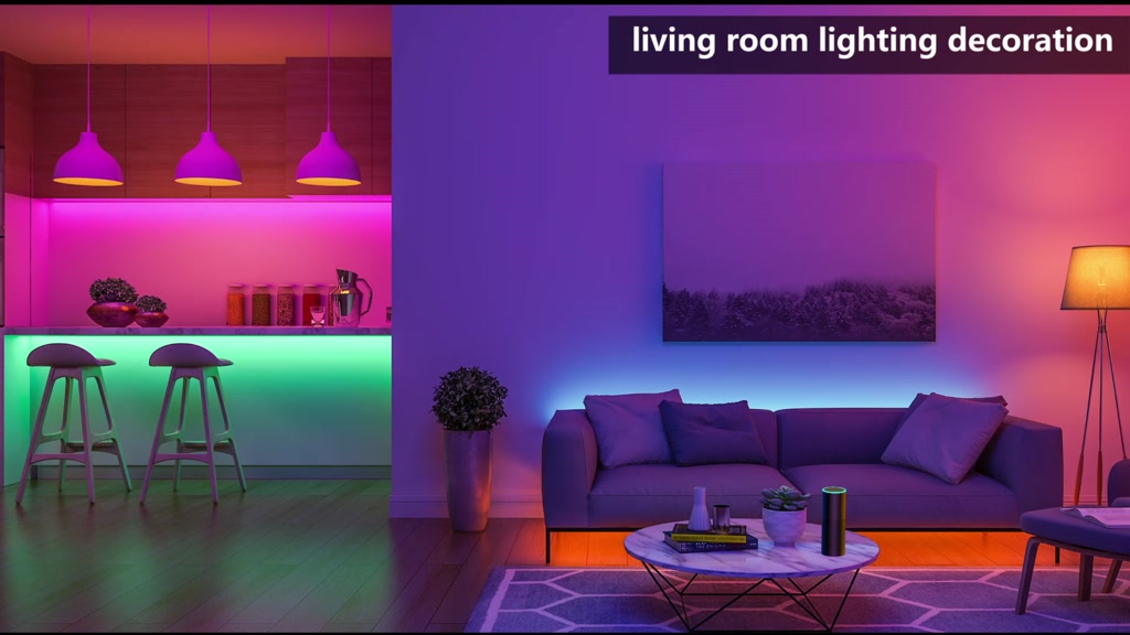 Đèn LED RGB 5050 5/10M16 triệu Màu Điều Khiển Bằng Điện Thoại,nháy theo nhạc trang trí decor phòng Trang Trí Phòng Ngủ | BigBuy360 - bigbuy360.vn