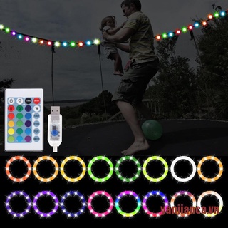 Dây Đèn Led Yanca Kèm Điều Khiển Từ Xa 100 Dây Cáp Nylon