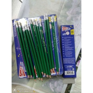 Bút chì 2B Xanh Hộp 12 chiếc