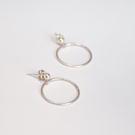 Khuyên tai cá tính bạc Míya Jewellery