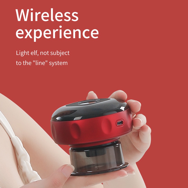 Cốc mát xa guasha điện tử giác hơi mạch bạch huyết