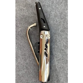 Pô 2010 mẫu spark ốp inox hang 1.1 chuẩn như Zin , tiếng zin móc nhẹ móc to  gắn exciter - sirirus móc - êm
