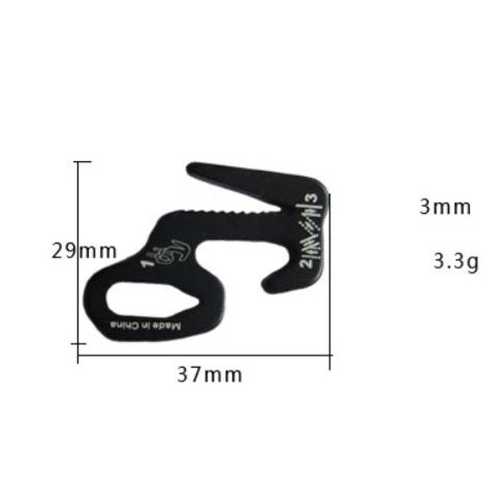 Móc Khóa Dây Lều Chống Gió Đa Năng Hình Số 9 TAYLOR1