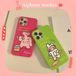 Ốp điện thoại silicon dày in logo thương hiệu cho Apple iPhone12 12 Pro Max 11 X 8 Xs 12