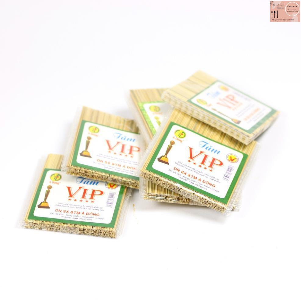 5 gói tăm Vip loại tốt sang trọng, Tăm tre loại tốt 1 vỉ 5 gói hàng chất lượng cao