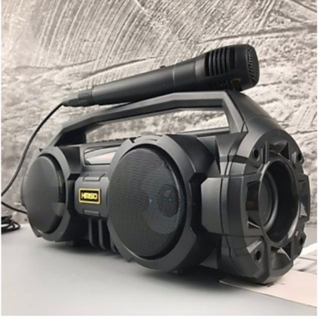 Loa bluetooth kimiso KM-S1 hát karaoke hát hay như loa kéo ( tặng kèm mic)