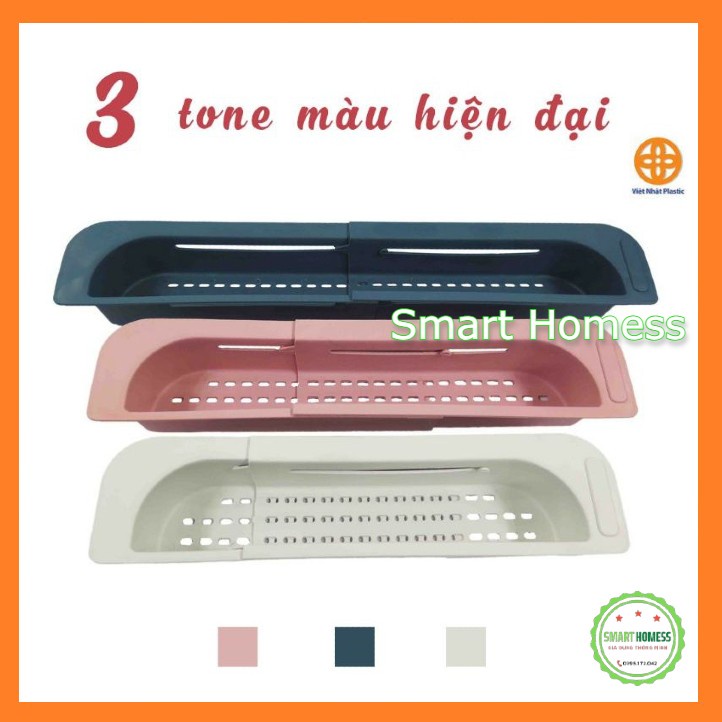 Kệ Đựng Đồ Rửa Chén Gác Bồn Đa Năng Tiện Lợi Nhà Bếp Điều Chỉnh Kích Thước Việt Nhật