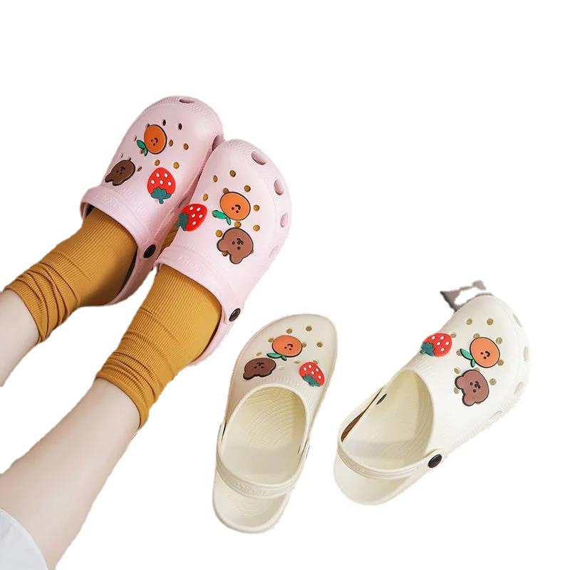 Dép Sandal Đế Dày Chống Trượt Thời Trang Mùa Hè Dành Cho Nữ
