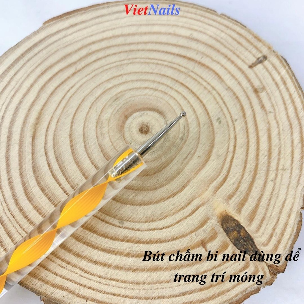 Bộ 5 Bút Chấm Bi Đủ Size - Bút Chấm Bi Vẽ Trang Trí Nail Hai Đầu.
