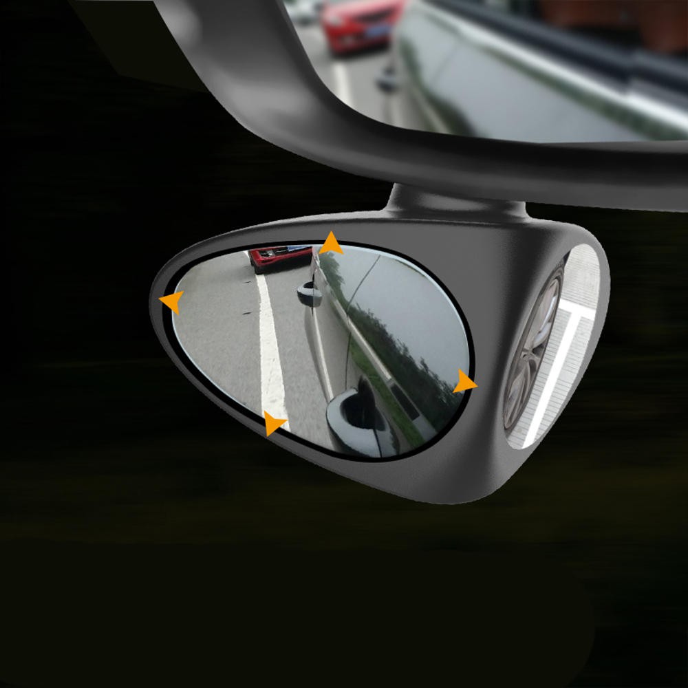 Gương Chiếu Hậu Lồi Xoay 360 Độ 2 Trong 1 Cho Xe Hơi